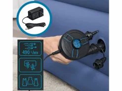 Inflador Eléctrico Portátil AC DC Power Touch 3 Adaptadores Válvulas | Toma Coche de 12V Batería 220V | 2 en 1^Bestway Online
