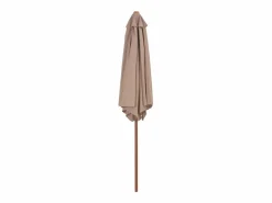 Inglewood Sombrilla de jardín con palo de madera gris taupe 270 cm^Garden Furniture Sale