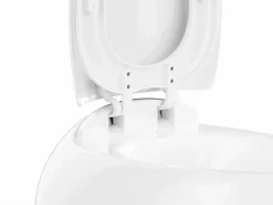 Inodoro flotante de cerámica con báscula de soporte y placa de activación, HURO II^Vente-unique Best