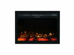 Insert eléctrico INFINITY para chimenea eléctrica - fuego premium - empotrada - 71x14x50 cm - chimenea LED con calefacción 750/1500 W^ Best