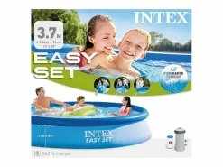 Intex Piscina Desmontable|28132NP - Piscina redonda Easy Set con bomba depuradora, 366x76 cm