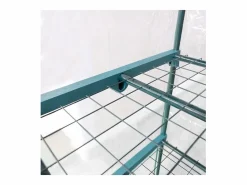 Invernadero de balcón de 4 niveles - Suan - Acero - Dimensiones : 69 x 49 x 160 cm^ Discount