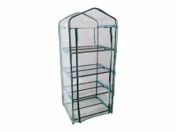 Invernadero de balcón de 4 niveles - Suan - Acero - Dimensiones : 69 x 49 x 160 cm^ Discount