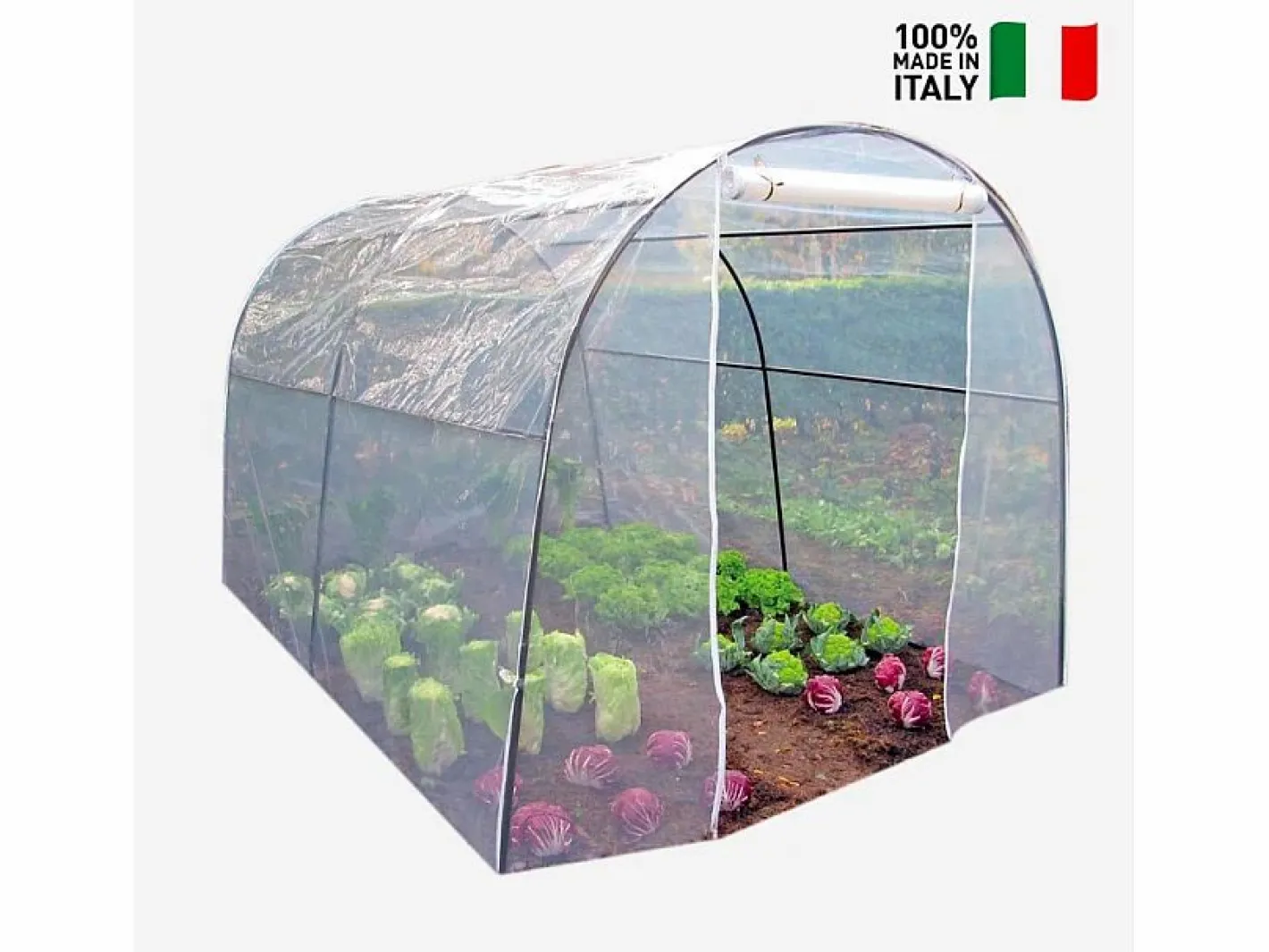 Invernadero de jardín tipo túnel en PVC de 200 x 300 x h180 cm para flores y plantas Orto L^Buzz metallurgica Sale