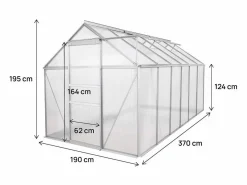 Habitat et jardin Invernadero de policarbonato