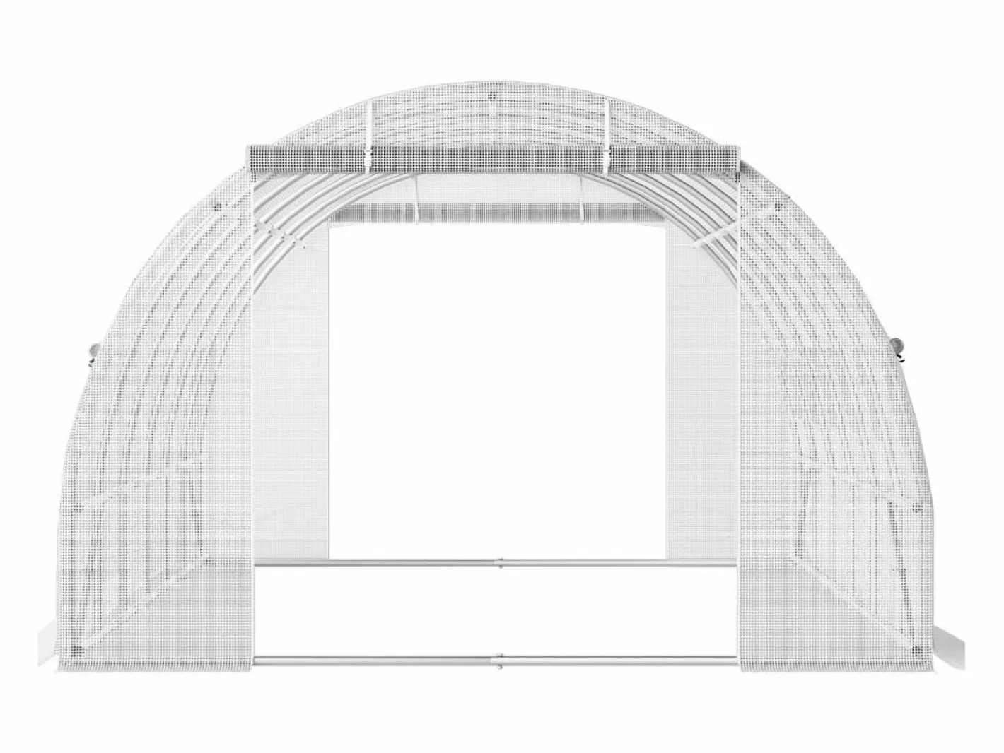 Invernadero de Túnel de Entrada Fácil de Instalar de Ophorn, Estructura Galvanizada, Cubierta Impermeable de 20 x 10 x 7 Pies^ Hot