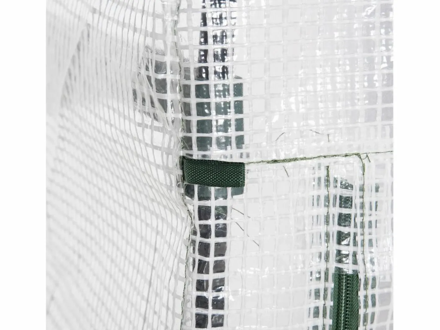 Invernadero para plantas, con 4 estantes, PVC, (70x50x160 cm) Blanco Clearance