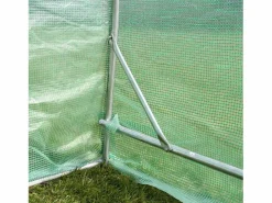 Invernadero Politúnel con Puertas Ventanas Galvanizadas Cubierta de PE Jardinería Marco Metálico Carpa de Jardín Vegetal Planta de Flores 25mm de diámetro | 3 x 2m^Monstershop Sale