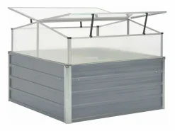 Invernadero 100x100x85 cm acero galvanizado^Clicnbuy