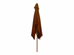 Garden Furniture Isabel María Sombrilla de jardín con palo de madera terracota 200x300 cm Outlet