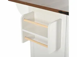 ModernLuxe Isla Cocina|Isla central de cocina - con tablero retráctil - 2 puertas y 3 cajones -