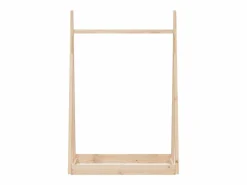 Jacques-Marie Perchero de madera maciza de pino 100x45x150 cm^Garden Furniture Discount