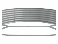 Clicnbuy Jardinera|Jardinera arriate acero recubrimiento polvo 296x140x36 cm