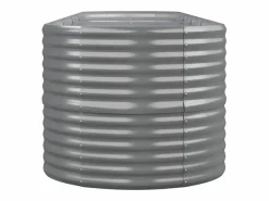 Jardinera|Jardinera arriate acero recubrimiento polvo 440x80x68 cm ES64766