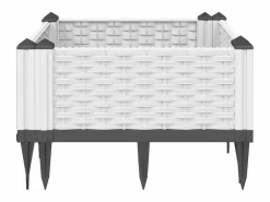 Clicnbuy Jardinera|Jardinera con clavijas PP 42,5x42,5x28,5 cm