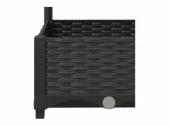 Clicnbuy Jardinera|Jardinera con enrejado PP 40x40x121,5 cm