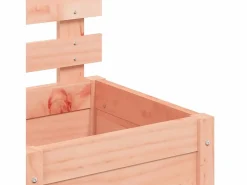 Clicnbuy Jardinera|Jardinera con estantería madera maciza Douglas 39x39,5x114 cm