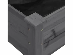 Clicnbuy Jardinera|Jardinera con forro interior madera abeto 71x37x76 cm