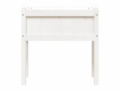 Clicnbuy Jardinera|Jardinera con patas madera maciza de pino 70x31x70 cm