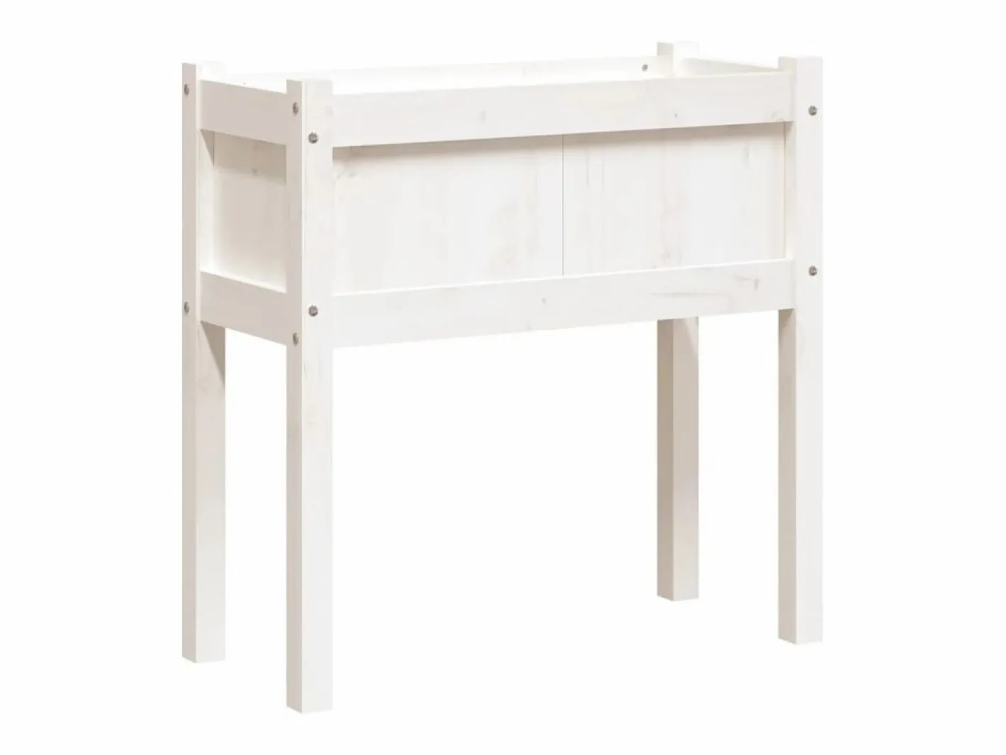 Clicnbuy Jardinera|Jardinera con patas madera maciza de pino 70x31x70 cm