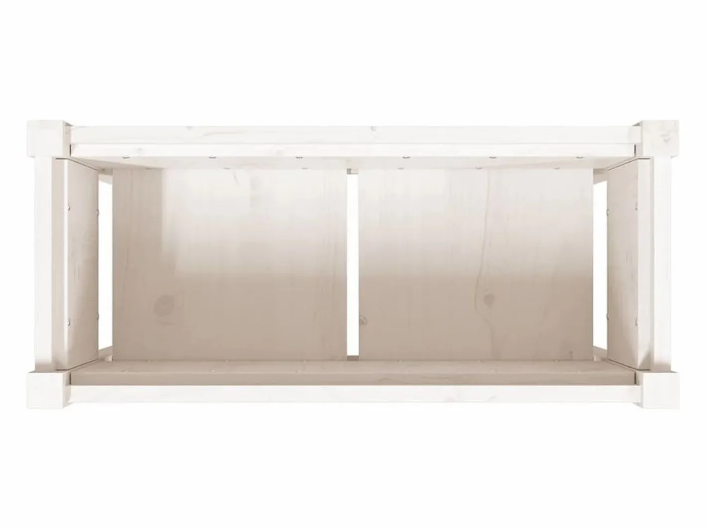 Clicnbuy Jardinera|Jardinera con patas madera maciza de pino 70x31x70 cm