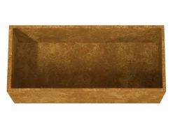 Clicnbuy Jardinera|Jardinera de acero corten 62x30x29 cm