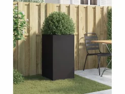 Jardinera de acero laminado en frío 42x38x75 cm^Clicnbuy Outlet