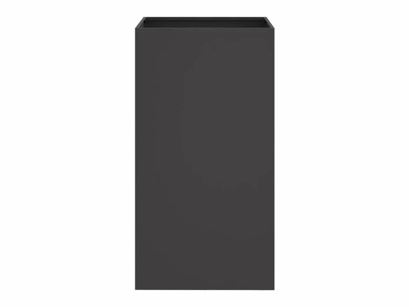 Jardinera de acero laminado en frío 42x38x75 cm^Clicnbuy Outlet