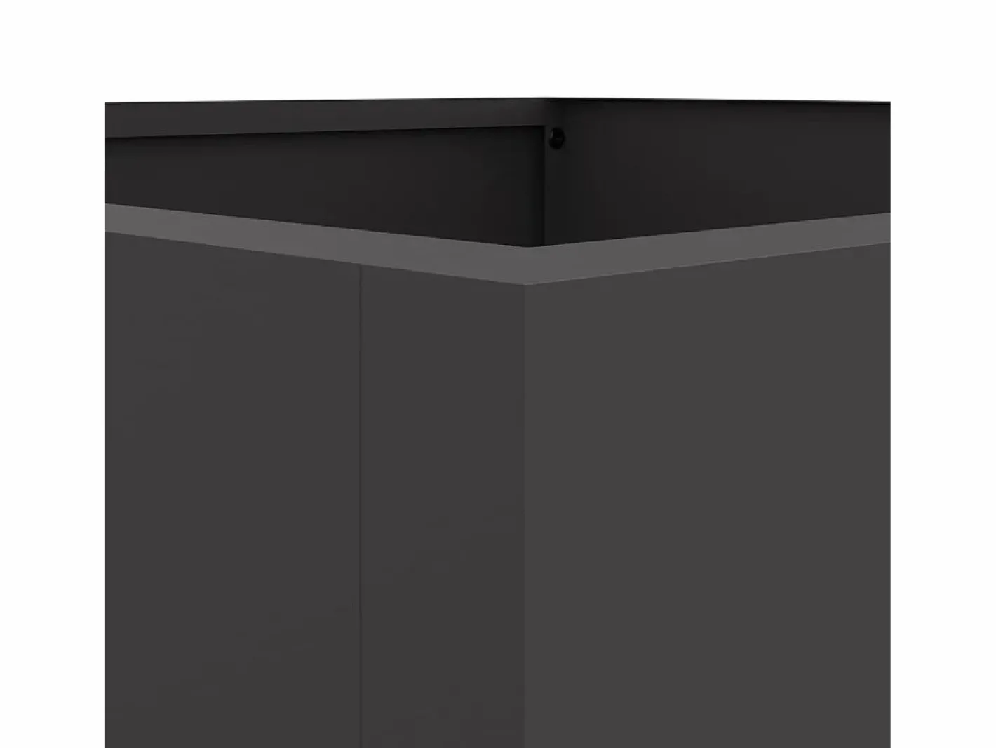 Jardinera de acero laminado en frío 42x38x75 cm^Clicnbuy Outlet