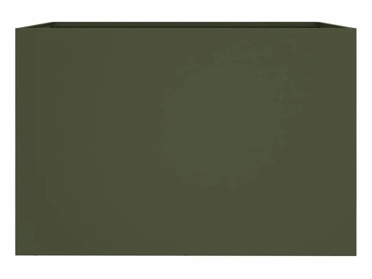 Jardinera de acero laminado en frío oliva 62x47x46 cm^Clicnbuy Sale
