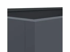 Jardinera de acero laminado en frío antracita 62x47x46 cm^Clicnbuy Outlet