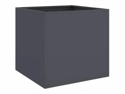 Jardinera de acero laminado en frío antracita 49x47x46 cm^Clicnbuy Outlet