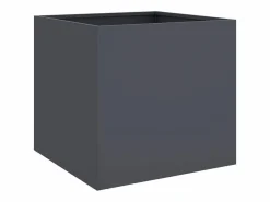 Jardinera de acero laminado en frío antracita 49x47x46 cm^Clicnbuy Outlet