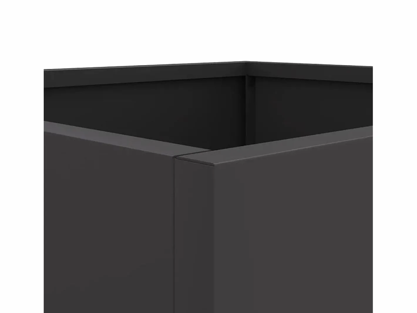 Clicnbuy Jardinera|Jardinera de acero laminado en frío 49x47x46 cm