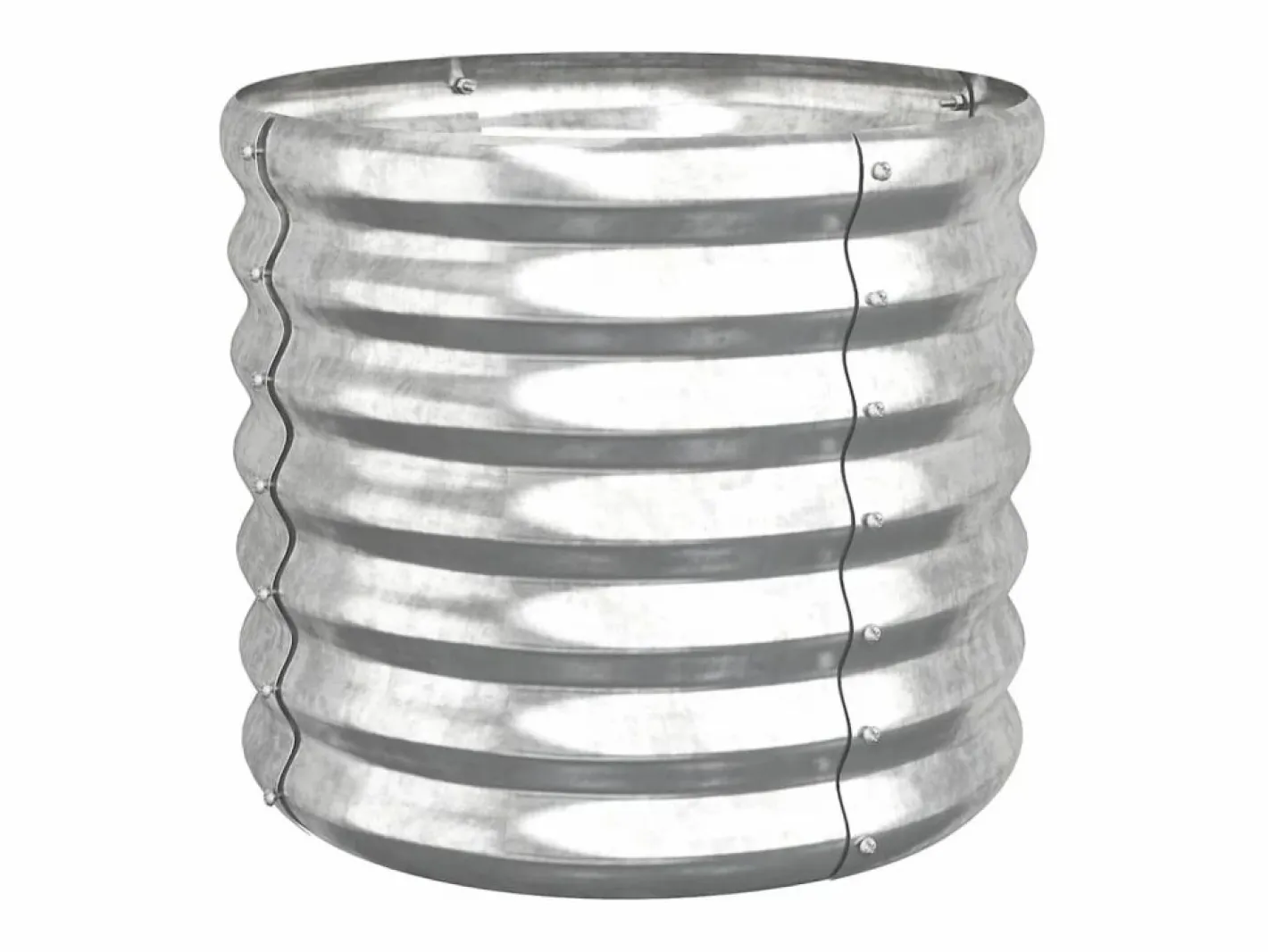 Clicnbuy Jardinera|Jardinera de acero recubrimiento en polvo 40x40x36 cm