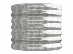 Clicnbuy Jardinera de acero recubrimiento en polvo 114x40x68 cm Plateado Best