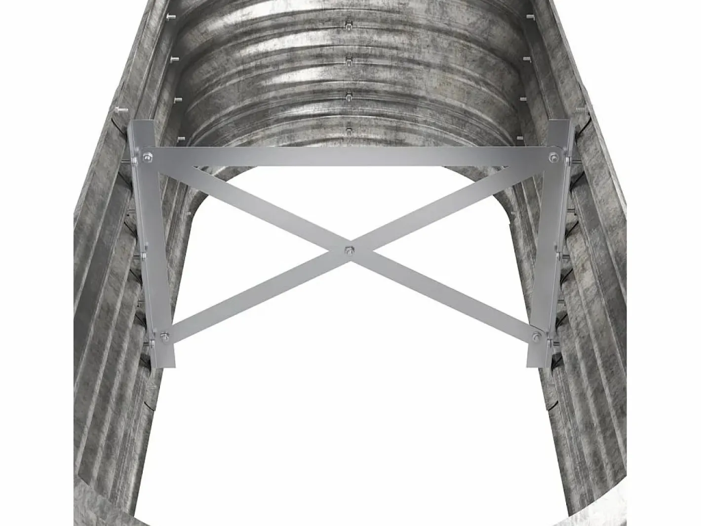 Clicnbuy Jardinera de acero recubrimiento en polvo 114x40x68 cm Plateado Best