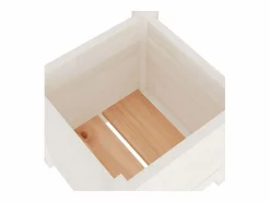 Clicnbuy Jardinera|Jardinera de madera maciza de pino 31x31x31 cm