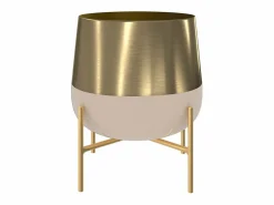 Rendez-Vous Déco Macetero|Jardinera de metal y latón claro - Moose