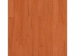 Clicnbuy Jardinera|Jardinera exterior madera maciza pino marrón cera 90x50x50 cm