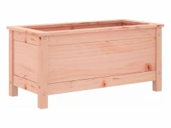 Jardinera madera maciza de abeto Douglas 82,5x40x39 cm^Clicnbuy Outlet