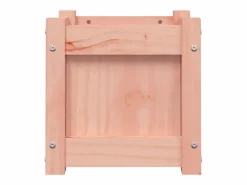 Clicnbuy Jardinera madera maciza de abeto Douglas 31x31x31 cm Marru00f3n New
