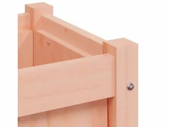 Clicnbuy Jardinera madera maciza de abeto Douglas 31x31x31 cm Marru00f3n New
