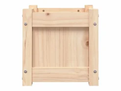 Clicnbuy Jardinera|Jardinera madera maciza de pino 31x31x31 cm