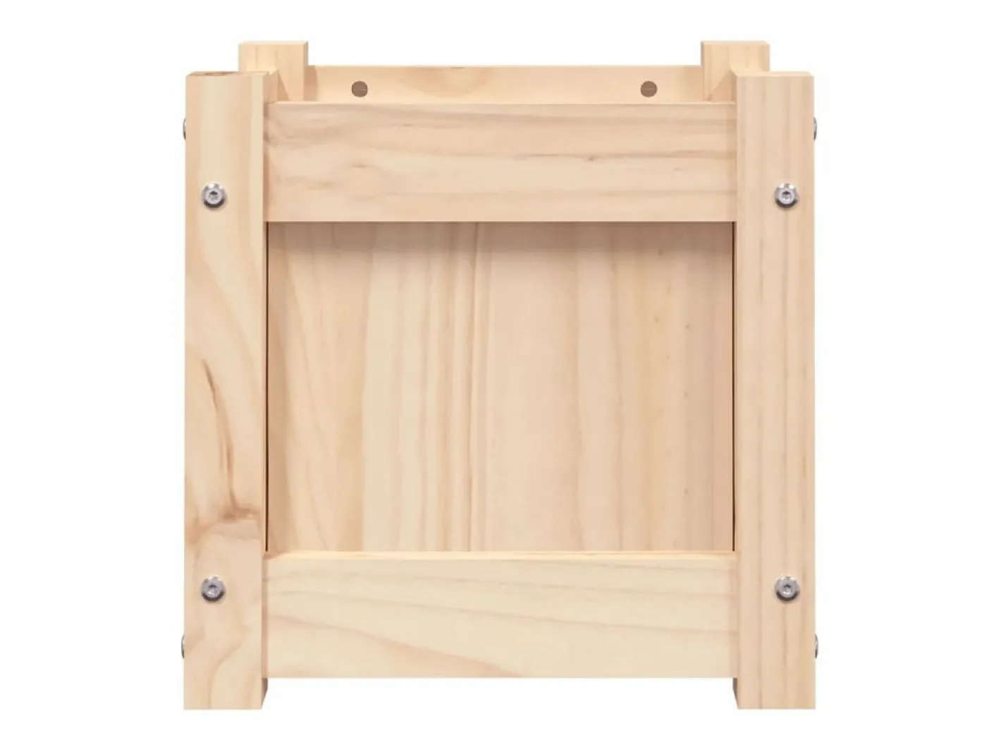 Clicnbuy Jardinera|Jardinera madera maciza de pino 31x31x31 cm