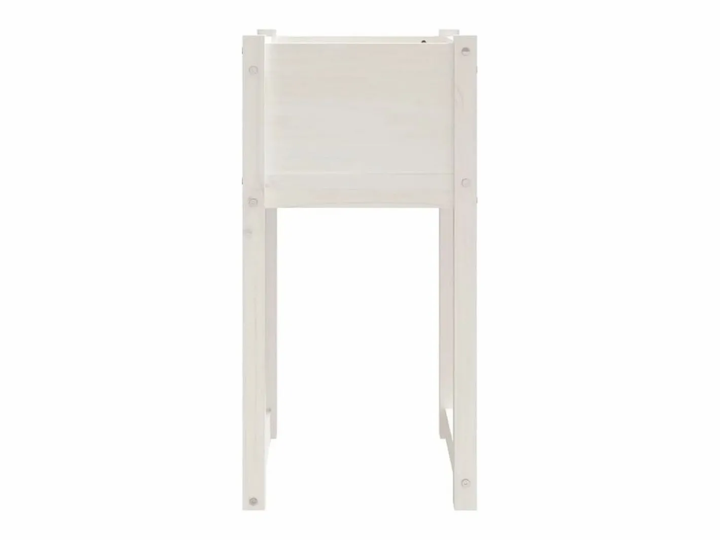 Clicnbuy Jardinera|Jardinera madera maciza de pino 40x40x81 cm