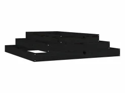 Jardinera madera maciza de pino 110x110x27 cm^Clicnbuy Clearance