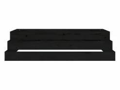 Jardinera madera maciza de pino 110x110x27 cm^Clicnbuy Clearance