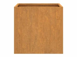 Jardineras 2 unidades acero corten 42x40x39 cm^Clicnbuy New