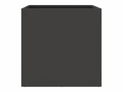 Clicnbuy Jardinera|Jardineras 2 unidades acero laminado en frío 42x40x39 cm